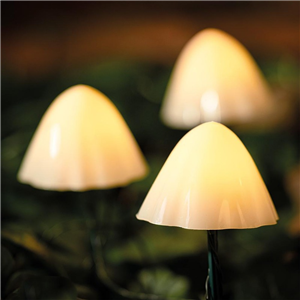 Forest Mushrooms XL Solar Lights Set of 6